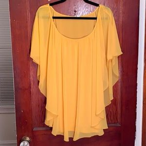 Cato yellow blouse